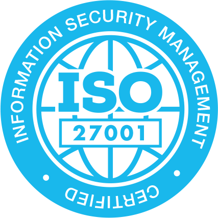 ISO-27001. Information Security Management. Certified.