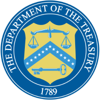 Seal of the Department of the Treasury, 1789.