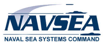 Logo: NAVSEA. Naval Sea Systems Command.