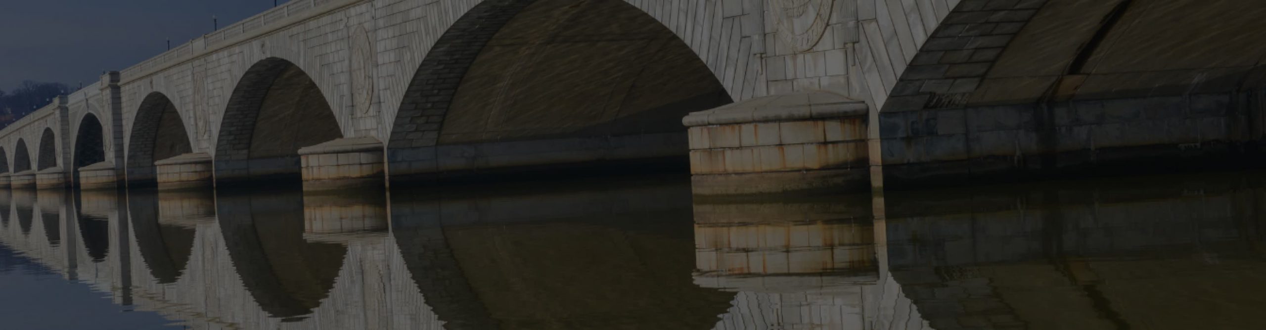 Arlington Memorial Bridge over the Potomac River