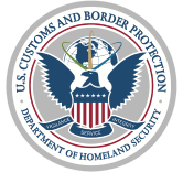 Logo of the U.S. Customs and Border Protection, Department of Homeland Security